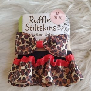 DARLING GIRLS M 6-8 Footless tights